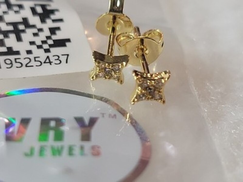 EVRY Jewels Jewelry Earrings Gold-tone Studs Mini Tiny